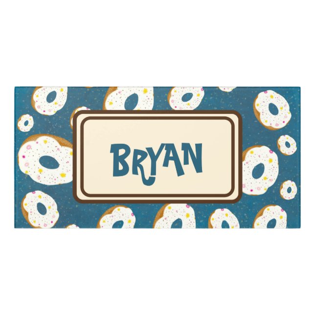 Yummy donuts door sign (Classic Front)