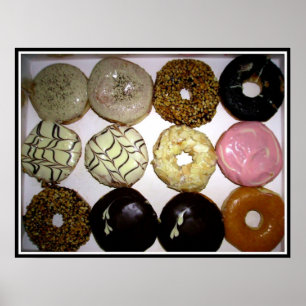 YUMMY DONUTS POSTER