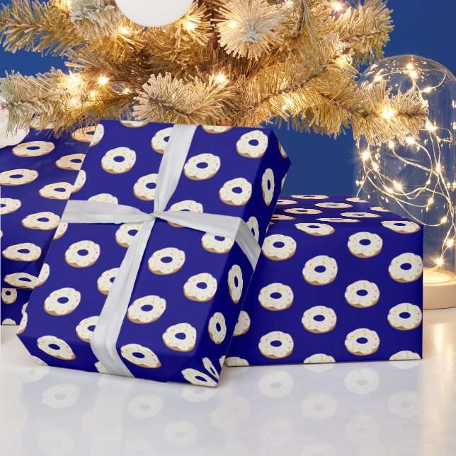 Yummy donuts wrapping paper (Holidays)