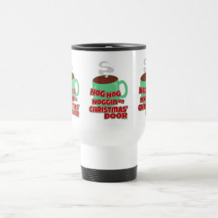Yummy Eggnog Drink Travel Mug