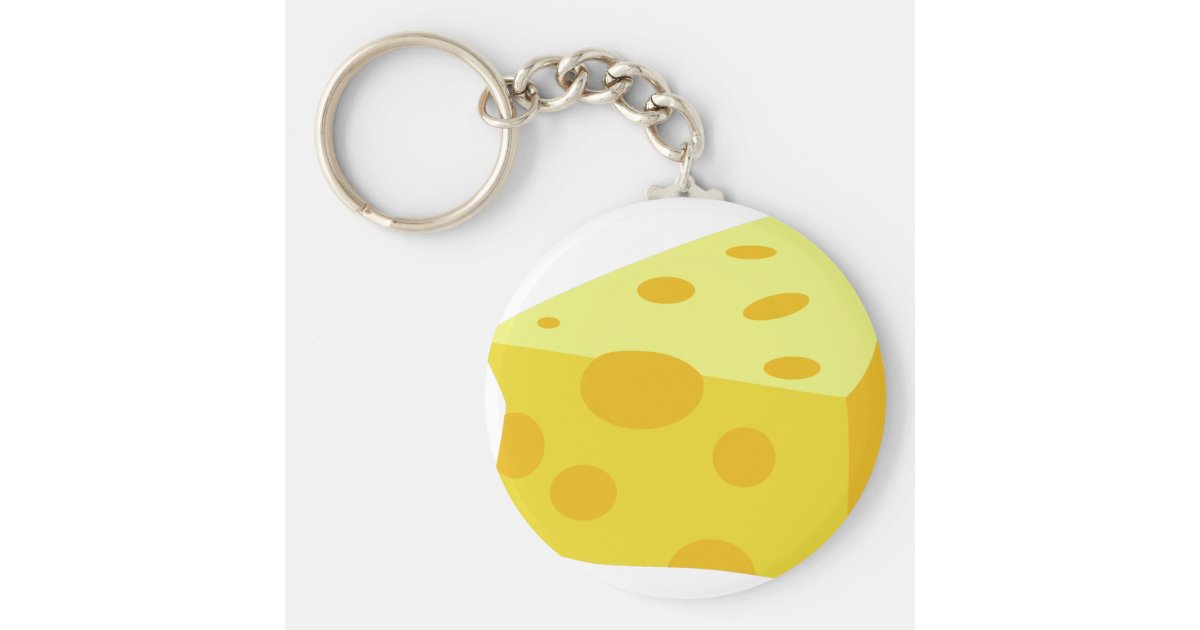 Yummy Food Cheese Keychain
