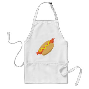 Yummy Food - Hotdog Adult Apron