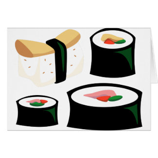 Yummy Food - Sushi Cards