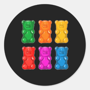 Gummy Bears Sticker for Sale by Fifiyaa