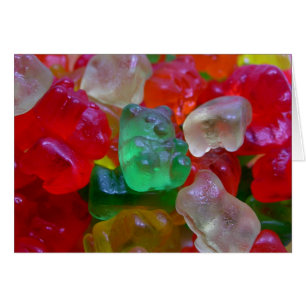Yummy & Gummy Bears (Some Worms On Some) Cards