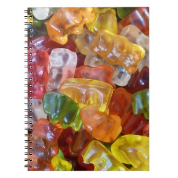 Yummy Gummy Notebook by zzl_157558655514628 at Zazzle