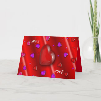 Yummy Hearts Greeting Card