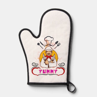 Yummy Heat Protection Oven Mitt