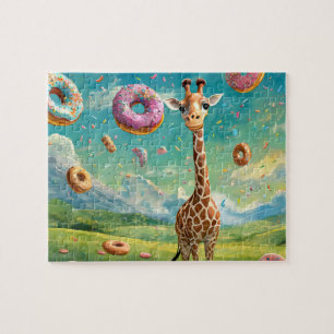 Yummy - I love donuts Jigsaw Puzzle