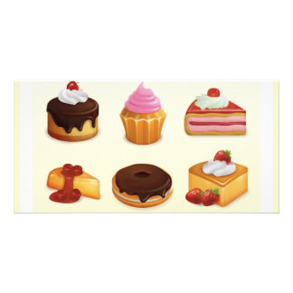 yummy icon set card