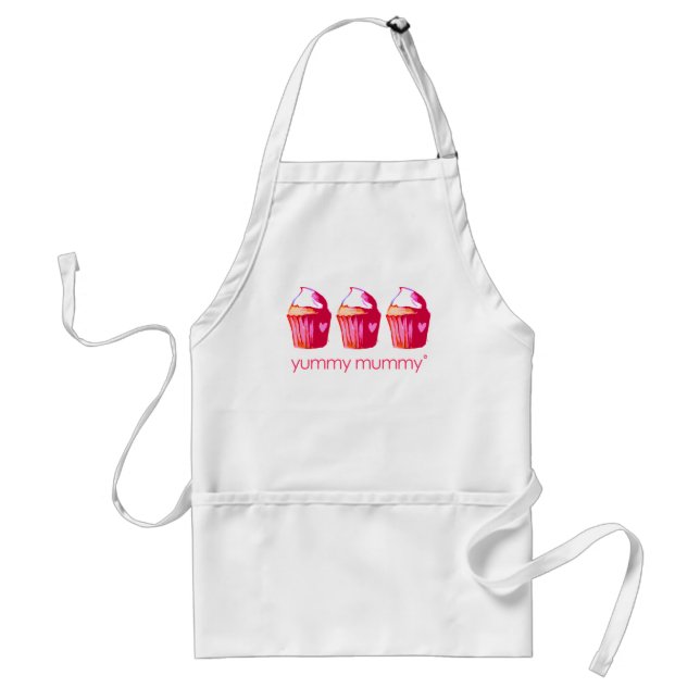 'Yummy Mummy' Mother's Day Adult Apron (Front)