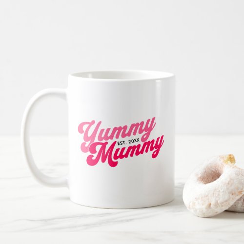 Yummy Mummy Retro Groovy Coffee Mug