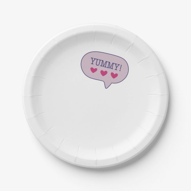 Yummy Paper Plates (Front)