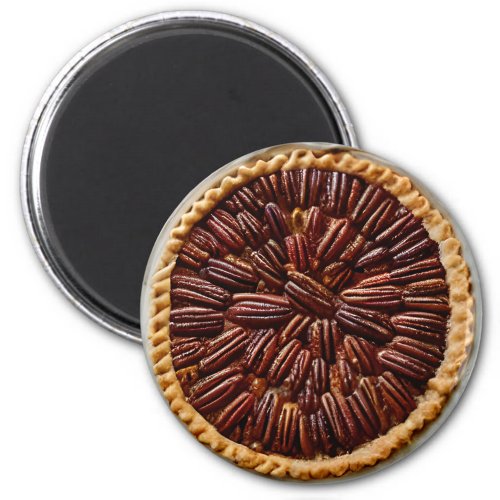 Yummy Pecan Pie Food Magnet