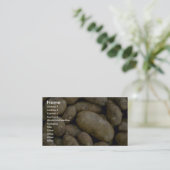 Yummy Potatoes Business Card (Standing Front)