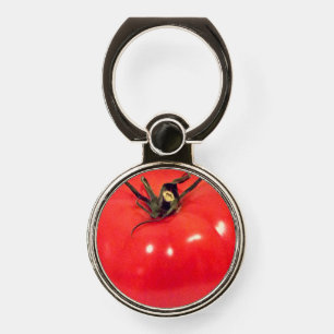 Yummy Ruby Red Tomato 4Tory Phone Ring Stand