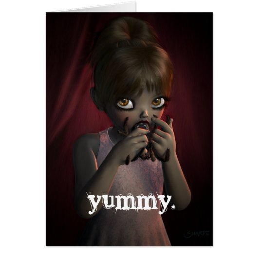 Yummy Spider Cards (Front)