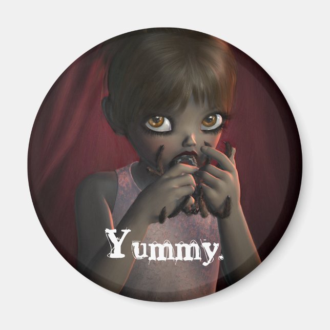 Yummy Spider Magnet (Front)