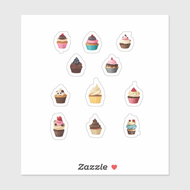 Yummy Sweet Delights Sticker (Sheet)