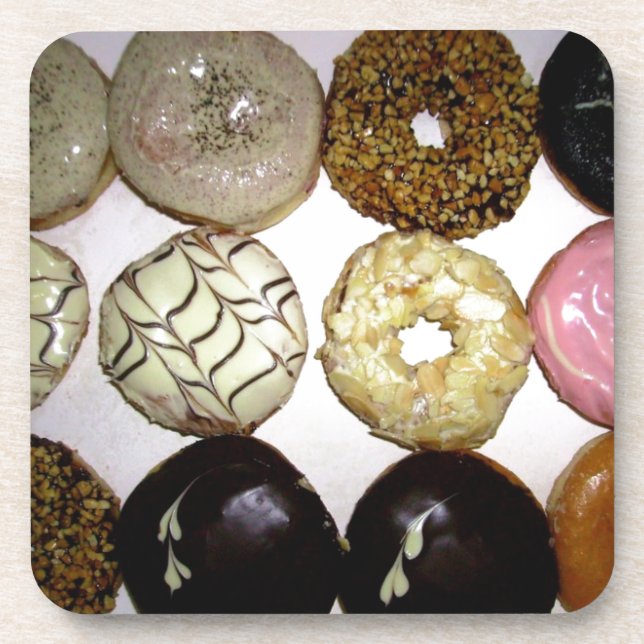 YUMMY SWEET DONUTS DRINK COASTER (Front)