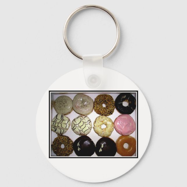 YUMMY SWEET DONUTS KEYCHAIN (Front)