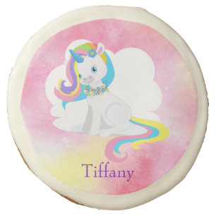 Yummy Unicorn Custom Sugar Cookie