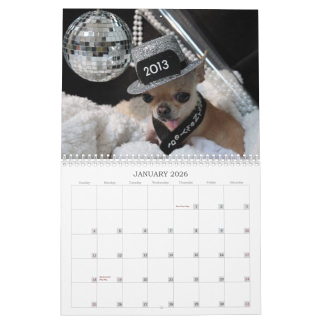 YumYum 2013 Calendar (Jan 2026)