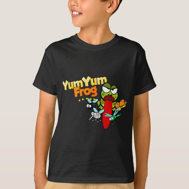 YumYum Frog Souvenirs T-Shirt (Front)