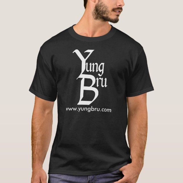 Yung Bru Logo with Website T-Shirt (Front)