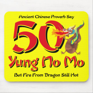 Yung No Mo 50th Birthday Mouse Pad