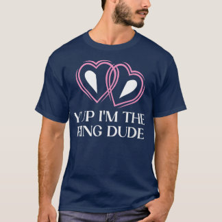 Yup Im The Ring Dude Little Ring Bear Toddler Ring T-Shirt