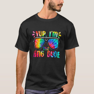 Yup I'm The Ring Dude Ring Bearer Boys Wedding Cot T-Shirt