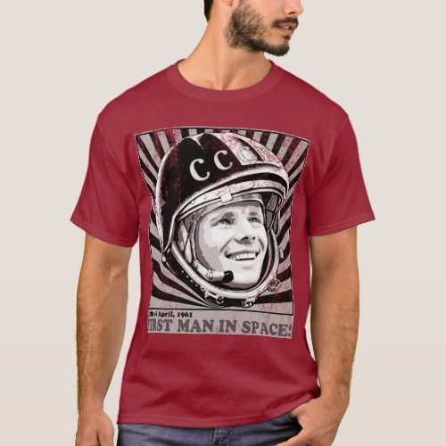 Yuri Gagarin Юрий Гагарин T_Shirt