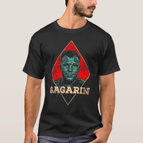 Yuri Gagarin Cosmonaut Astronaut First Space Sovie T_Shirt