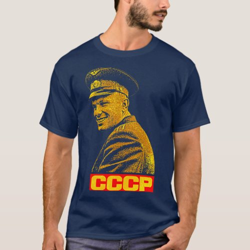 Yuri Gagarin First in Space 3 T_Shirt