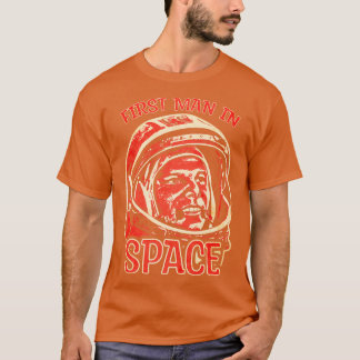 Yuri Gagarin First Man In Space T-Shirt