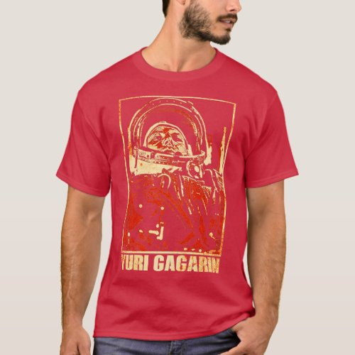 Yuri Gagarin Soviet Cosmonaut Astronaut10 T_Shirt