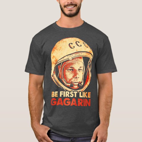Yuri Gagarin Soviet Cosmonaut Astronaut12 T_Shirt