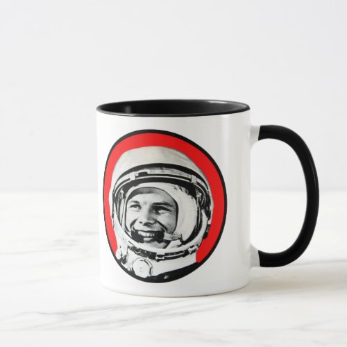 Yuri Gagarin _ Soviet Hero  Cosmonaut Mug