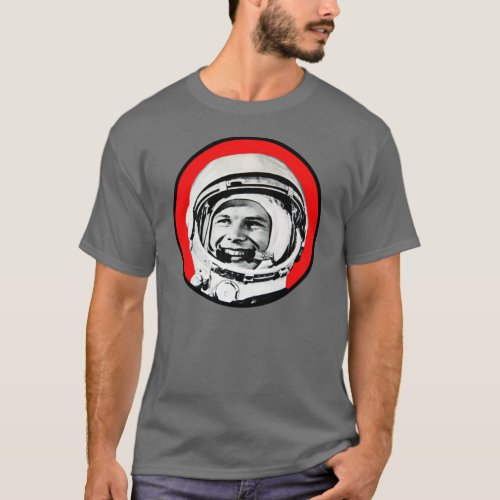 Yuri Gagarin _ Soviet Hero  Cosmonaut T_Shirt