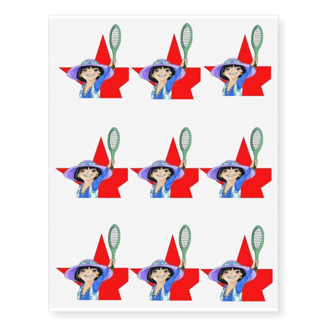 Yuriko tattoo (sm) - I Hate My Doubles Partner (Front)