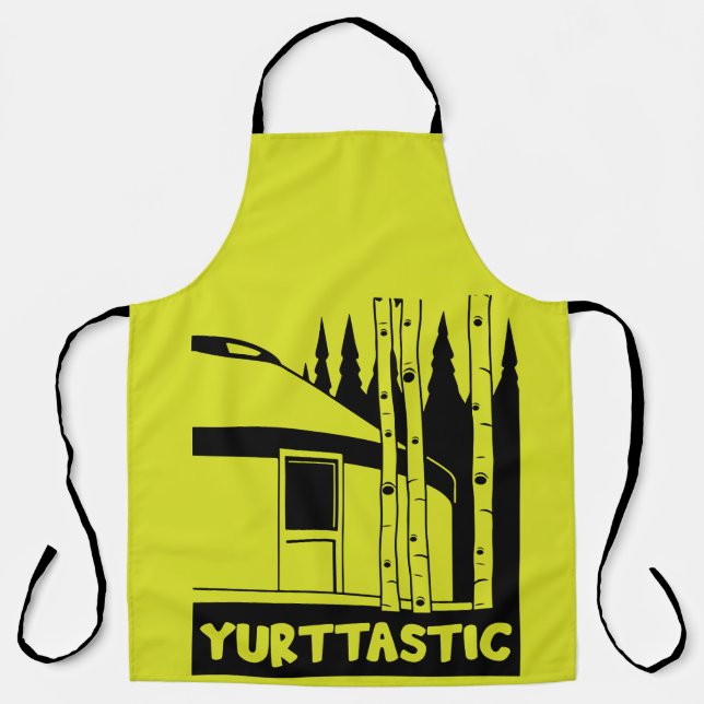 Yurt Living In Nature Apron (Front)
