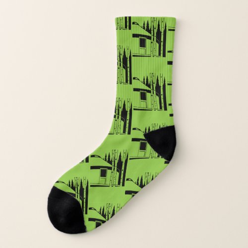 Yurt Living In Nature Socks