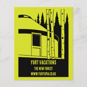 Yurt Vacation Rentals Flyer