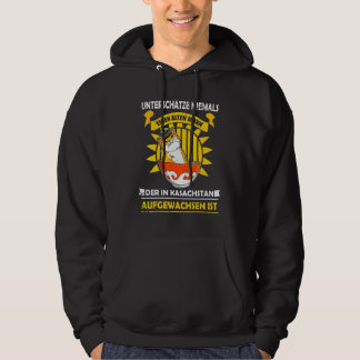 Yurta Republic of Kazakhstan Qazaqstan Kazakh flag Hoodie