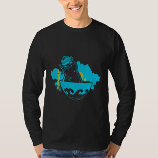 Yurta Republic of Kazakhstan Qazaqstan Kazakh flag T-Shirt