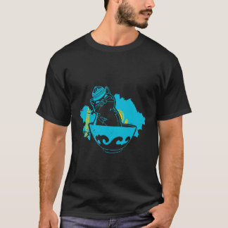 Yurta Republic of Kazakhstan Qazaqstan Kazakh flag T-Shirt