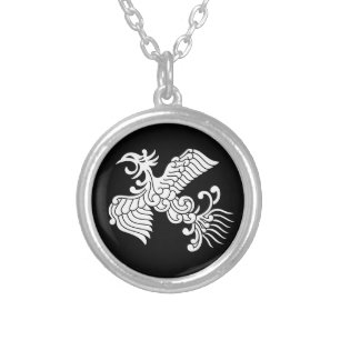 Yusoku Phoenix Silver Plated Necklace