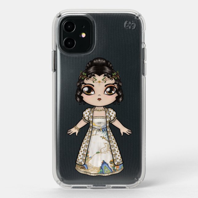 Yuta Speck iPhone 11 Case (Front (Black Phone))