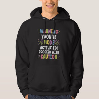 YVONNE Personalized Name Funny Cute Custom YVONNE  Hoodie